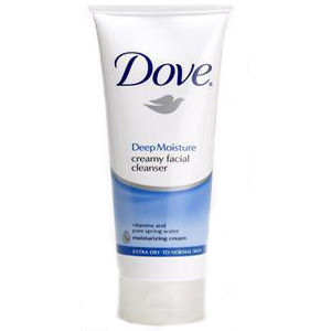 facial moisture Dove lotion deep