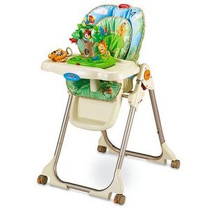 Fisher Price Rainforest Healthy Care High Chair K2927 W3066