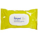 Dr. T's Supergoop! Sunscreen Wipes with Zinc for Sensitive Skin SPF 30