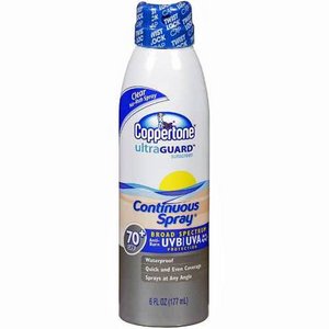 Coppertone UltraGuard Continuous Spray SPF 70+ Sunscreen