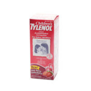 Tylenol Children's Fever Reducer & Pain Reliever Oral Suspension, Very Berry Strawberry