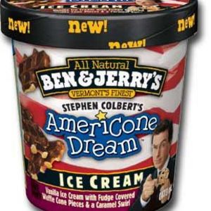 Ben & Jerry's Ice Cream Stephen Colbert's Americone Dream