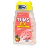 Tums Extra Strength Antacid Chewable Tablets, Tropical Flavor