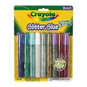 Crayola Washable Glitter Glue - 9 ct.