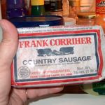Frank Corriher sausage
