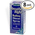 Breathe Right Saline Nasal Spray - 1.5 oz. Bottle