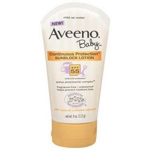 Aveeno Baby Continuous Protection Sunblock Lotion SPF 55