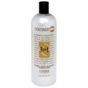 Lander Essentials 3 in 1 Coconut Bubble Bath, Shampoo & Body Wash