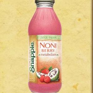 Snapple Noni Berry metabolism Juice Drink