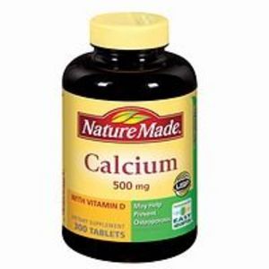 Nature Made Calcium 500mg with Vitamin D Tablets