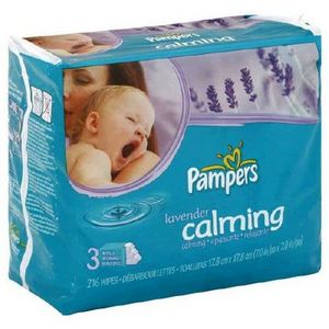 Pampers Calming Lavender Baby Wipes