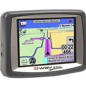 Lowrance iWay 250C Portable GPS Navigator