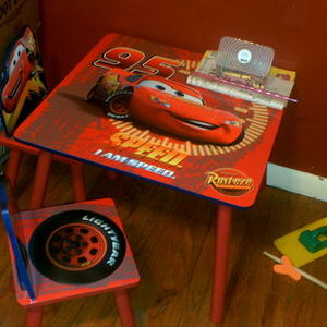 Disney Cars Table & Chairs