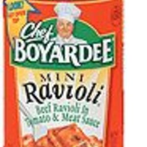 Chef Boyardee Mini Ravioli and Meatballs