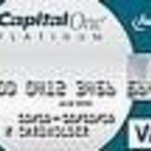 Capital One - No Hassle Cash Platinum Visa Card