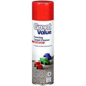 Great Value Foaming Carpet Cleaner