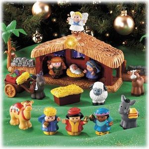 Fisher Price Deluxe Little People Nativity