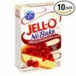 Jell-O No Bake Cherry Cheesecake