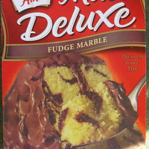 Duncan Hines Moist Deluxe Fudge Marble Cake Mix