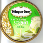 Haagen Dazs Vanilla Frozen Yogurt