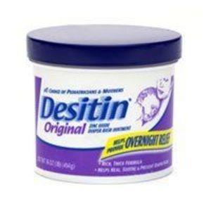 Desitin Original Diaper Rash Ointment Jar, Over Night Relief