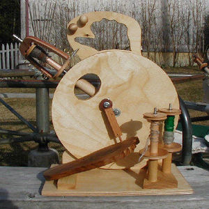 Merlin Tree HitchHiker Spinning Wheel