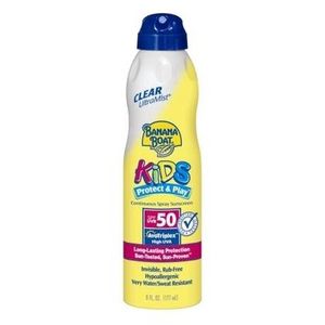 Banana Boat Kids UltraMist Sunscreen SPF 50 Continuous Clear Spray