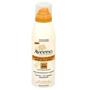Aveeno Continuous Protection Sunblock Spray SPF 45