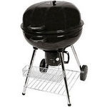 UniFlame 22" Kettle Charcoal Grill With Warming Rack