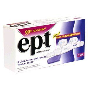 e.p.t. +/-  Home Pregnancy Test