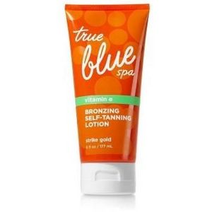 Bath & Body Works True Blue Spa Bronzing Self-Tanning Lotion - Strike Gold
