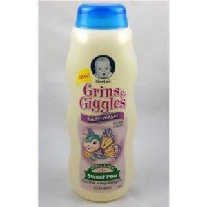 Gerber Giggles & Grins Sweet Pea Body and Hair Wash