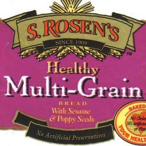 S. Rosen's Healthy Multi-Grain Bread with Sesame & Poppy Seeds