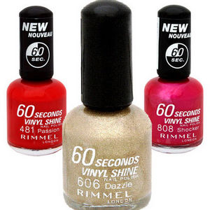 Rimmel London 60 Seconds Nail Polish - All Shades Reviews – 