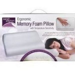 ergonomic memory foam pillow