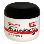 Walgreens Nature's Finest Alpha Hydroxy Face Cream