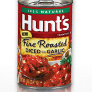 Hunt's Fire Roasted Diced Tomatoes, with Garlic