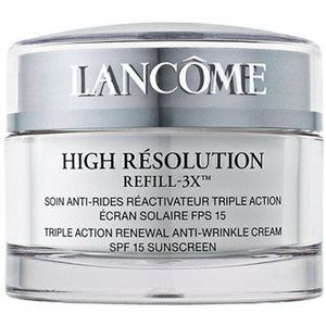 Lancome High Resolution Refill-3X Triple Action Renewal Anti-Wrinkle Cream SPF 15