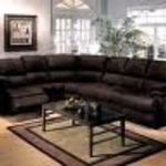 Ashley Furniture Sectional Sleeper Sofa with two Recliners