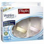 Playtex VentAire Advanced Wide Plastic Baby Bottles