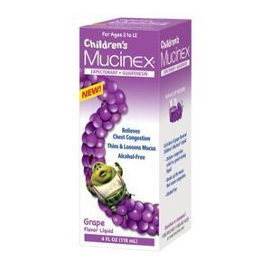 Mucinex Cold Liquid for Kids Expectorant and Nasal Decongestant