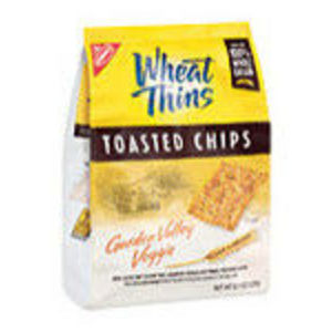 Kraft - Wheat Thins Toasted Chips Garden Valley Veggie