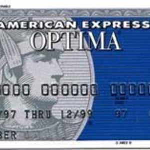 American Express - Optima Credit Card
