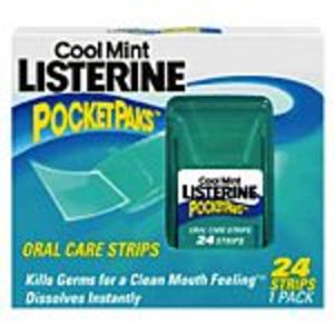 Listerine PocketPaks Cool Mint Oral Care Strips