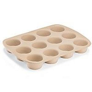 Pampered Chef Stoneware 12-Cup Muffin Pan