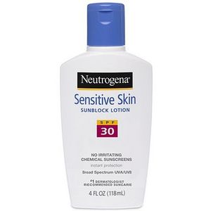 Neutrogena Sensitive Skin Sunblock Lotion SPF 30