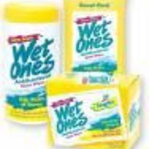 Wet Ones Citrus Scent Antibacterial Moist Wipes