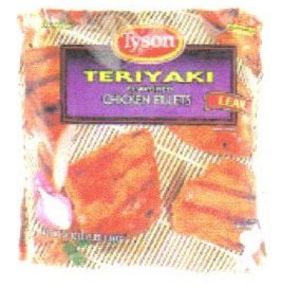 Tyson Teriyaki Flavored Chicken Fillets