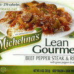 Michelina's Lean Gourmet Beef Pepper Steak & Rice