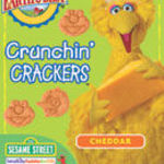 Earth's Best Sesame Street Crunchin' Crackers - Cheddar